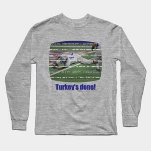 Funny Retro Thanksgiving (light variant) Long Sleeve T-Shirt